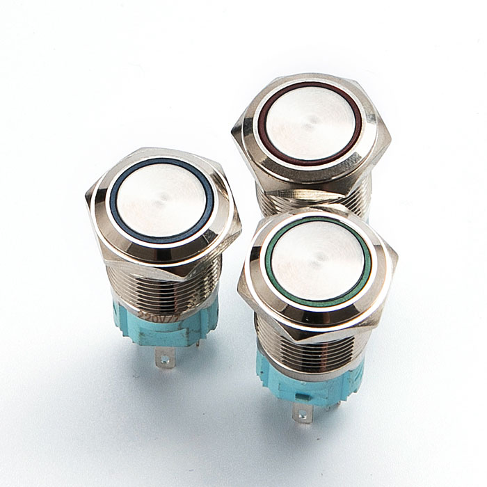 What is the use of the Push-button switch?