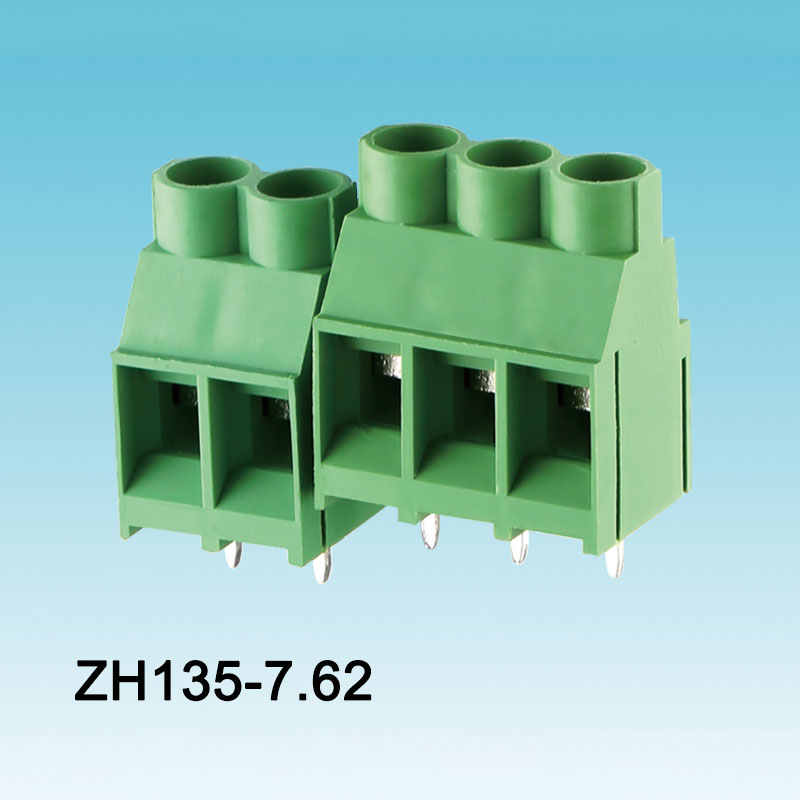How a screw PCB terminal block typically works